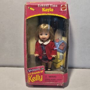 School Time Kayla Doll Li'l Friends of Kelly NIB 1998 Box Damage See Pictures